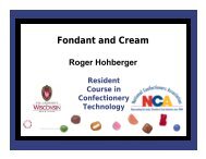 Resident Course in Confectionery Technology - staging.files.cms ...