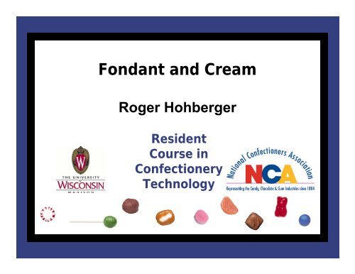 Resident Course in Confectionery Technology - staging.files.cms ...