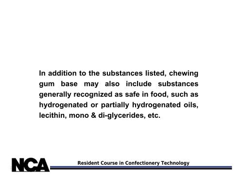 Resident Course in Confectionery Technology - staging.files.cms ...