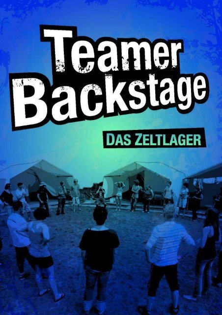 Teamer Backstage Schwende - BDKJ Ferienwelt