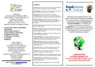Depliant invito con Programma - Auser Liguria