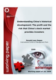 Understanding China's historical development - globAdvantage ...