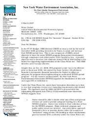 New York Water Environment Association, Inc. - NYWEA