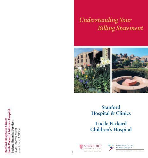 Understanding Your Billing Statement - Lucile Packard Children's ...