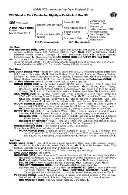 October Yearling Sale Book 1 - Tattersalls