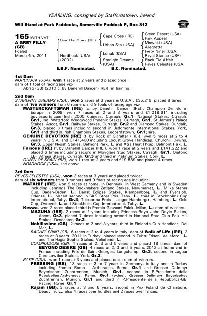 October Yearling Sale Book 1 - Tattersalls