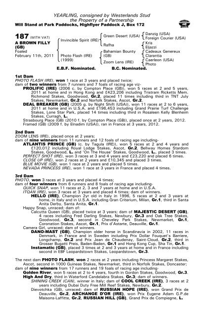 October Yearling Sale Book 1 - Tattersalls