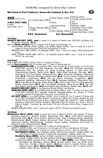 October Yearling Sale Book 1 - Tattersalls