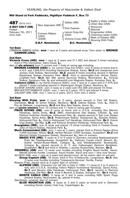 October Yearling Sale Book 1 - Tattersalls