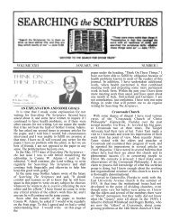 Volume 22 – 1981 (PDF) - Searching The Scriptures