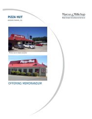 OFFERING MEMORANDUM PIZZA HUT - Nisbet Group