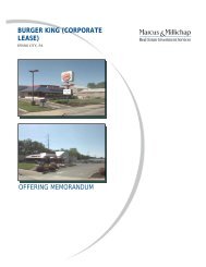 offering memorandum burger king (corporate lease) - Nisbet Group