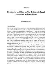 Christianity and Islam as Nile Religions in Egypt: Syncretism and ...