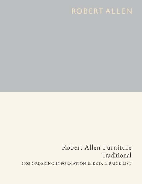 Robert Allen Furniture Traditional
