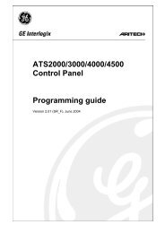 ATS2000/3000/4000/4500 Control Panel Programming guide - etas.ro