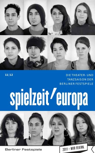 Programmbroschüre spielzeit'europa 11|12 - Berliner Festspiele