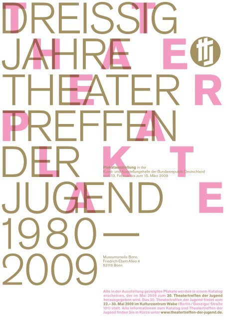 further info (in German) - Berliner Festspiele