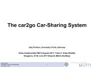 The car2go Car-Sharing System - LTA Academy