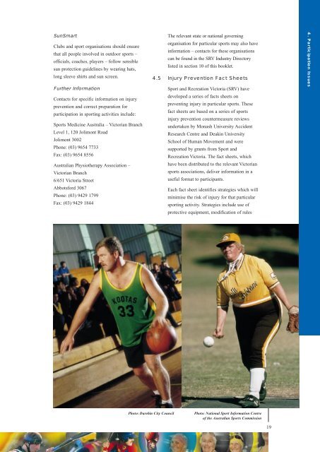 Victorian Masters Sport Resource Kit - Australian Sports Commission