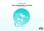 BODY MANAGEMENT ACTIVITIES