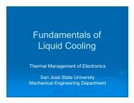 Heat Transfer in Microchannels - coolingZONE