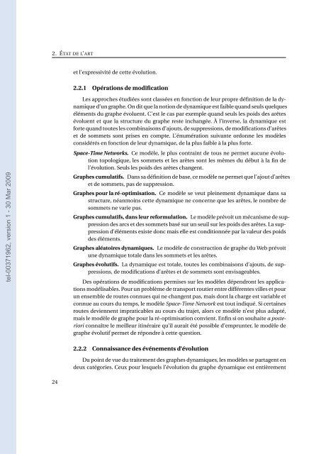 [tel-00371962, v1] Modélisation et traitement décentralisé ... - Index of