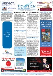 Travel Daily 20 Oct 11 - Tempo Holidays