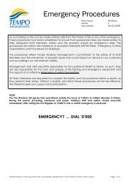 Emergency Procedures.pdf - Tempo Holidays