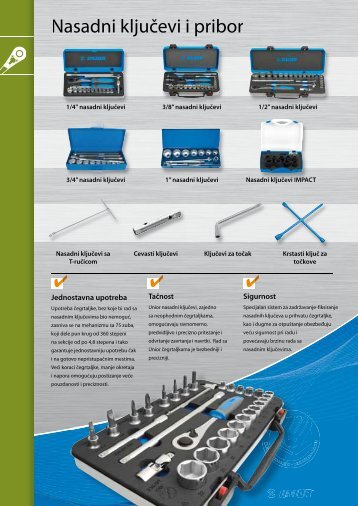 2 Nasadni klju?evi i pribor - Unior
