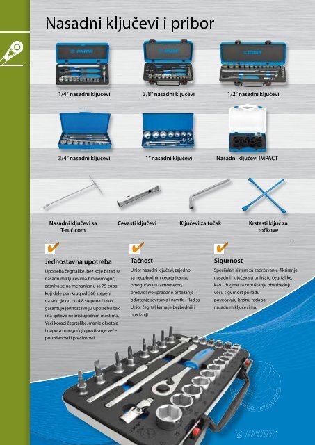 2 Nasadni klju?evi i pribor - Unior