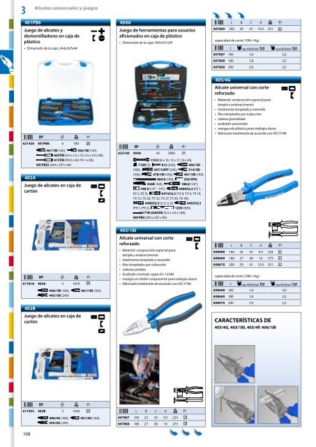 Catalogo de herramientas manuales - Unior