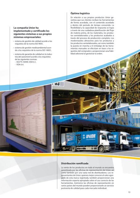 Catalogo de herramientas manuales - Unior