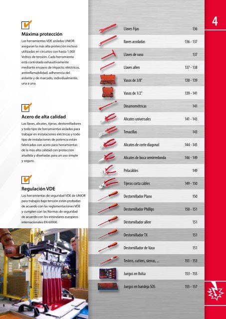 Catalogo de herramientas manuales - Unior