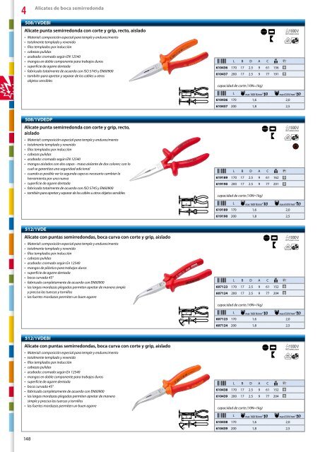 Catalogo de herramientas manuales - Unior