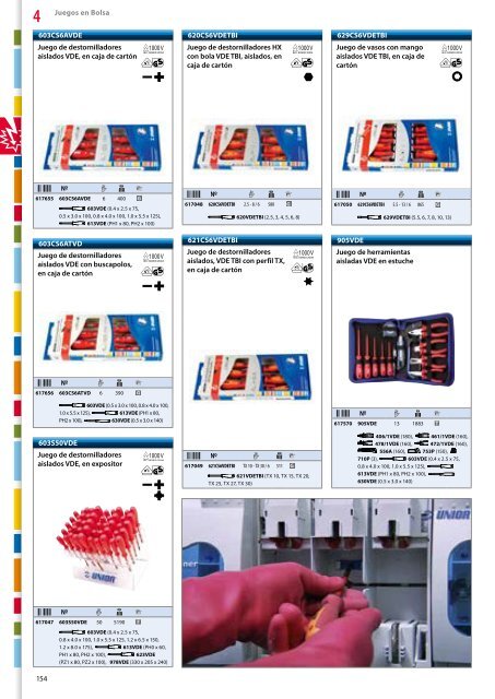 Catalogo de herramientas manuales - Unior