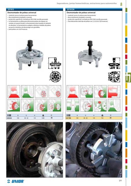 Catalogo de herramientas manuales - Unior