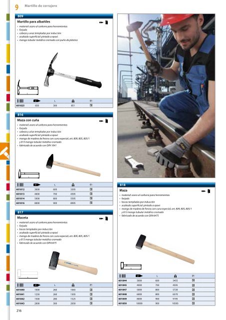 Catalogo de herramientas manuales - Unior