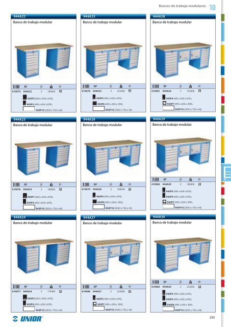 Catalogo de herramientas manuales - Unior