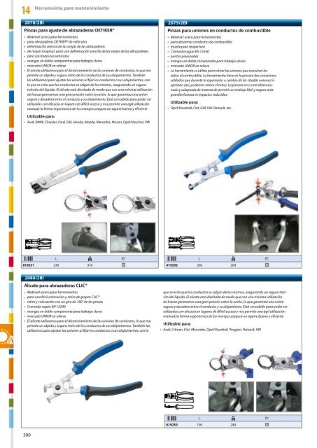 Catalogo de herramientas manuales - Unior