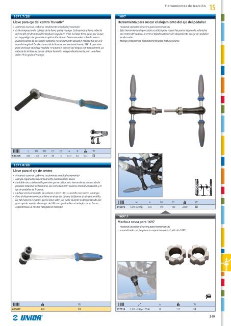 Catalogo de herramientas manuales - Unior