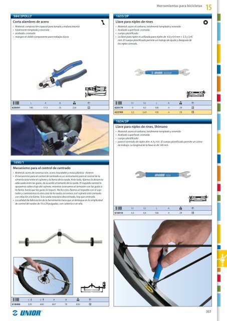 Catalogo de herramientas manuales - Unior