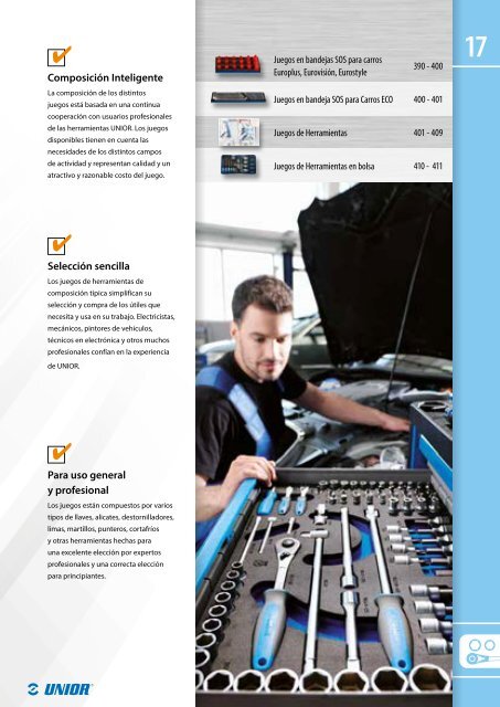 Catalogo de herramientas manuales - Unior