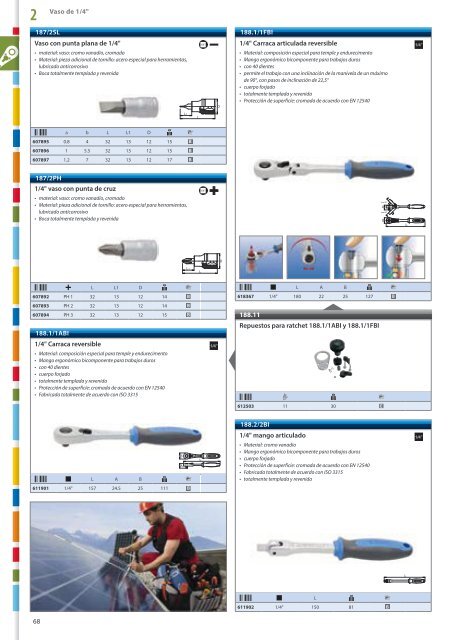 Catalogo de herramientas manuales - Unior