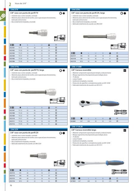 Catalogo de herramientas manuales - Unior