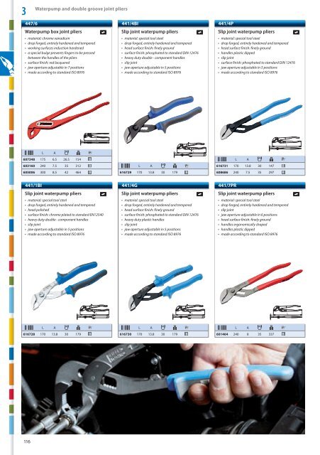 Hand tools catalogue - Unior