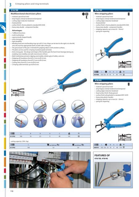 Hand tools catalogue - Unior