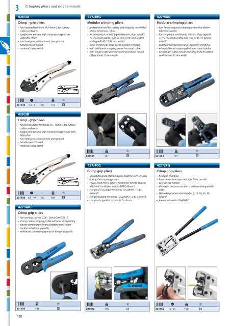 Hand tools catalogue - Unior