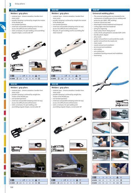 Hand tools catalogue - Unior