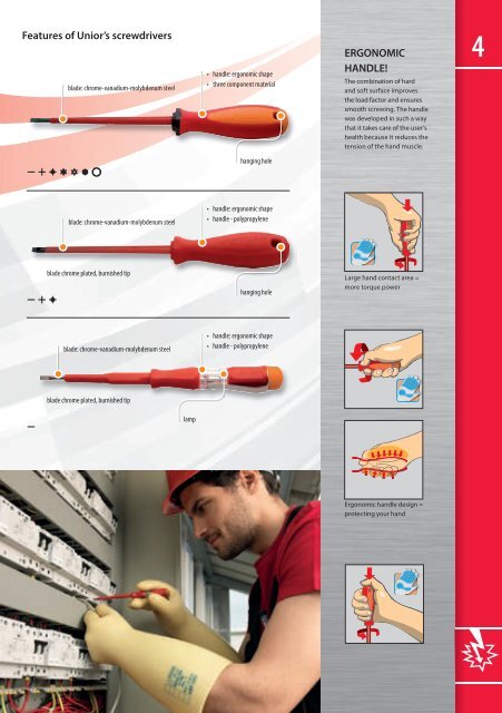 Hand tools catalogue - Unior