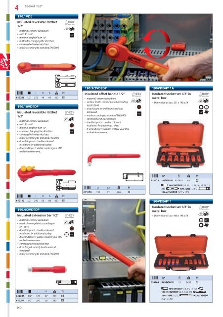 Hand tools catalogue - Unior